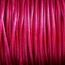 Algodón encerado brillante 1,5 mm rosa fucsia