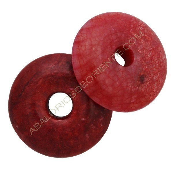 Donut Ágata rojo