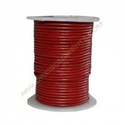 Cuero 2 mm Rojo 159