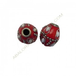 Bola de Indonesia rombo rojo