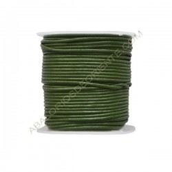 Cuero 1 mm Verde loro 145