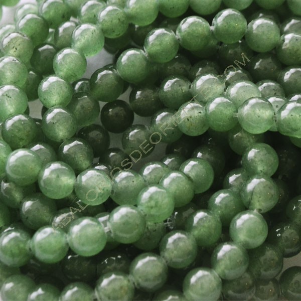 Jade verde bola 6 mm
