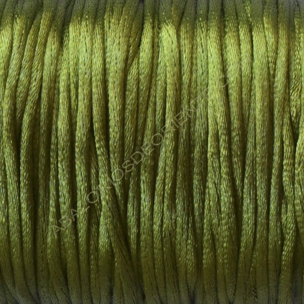 1 metros colgante trenzada verde oliva; l155 Ø 3 mm