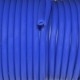 Cordón de Caucho hueco de 4 mm azul 