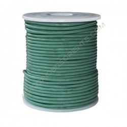 Cuero 2 mm Esmeralda