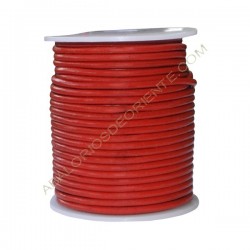 Cuero 3 mm Rojo 159