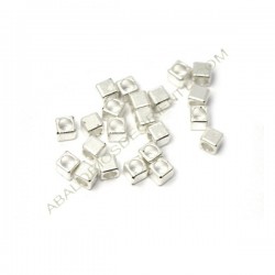 UNICRAFTALE 100 pcs Acero Inoxidable Entrepieza de Abalorios Barril Entrepieza de Abalorios Fornituras de bisuter/ía Accesorios para el Collar de la Pulsera Fabricaci/ón de Joyas