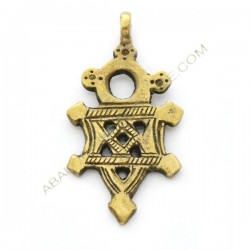 Colgante de bronce 3. 50 x 22 x 2 mm