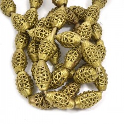 Entrepieza de bronce bicono rejilla 3