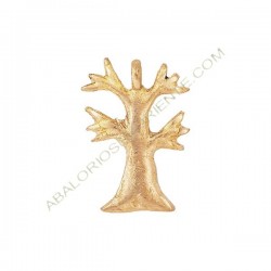 Colgante de bronce 24 árbol. 60 x 40 x 4 mm