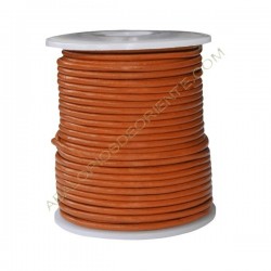 Carrete cuero 2 mm Naranja 131