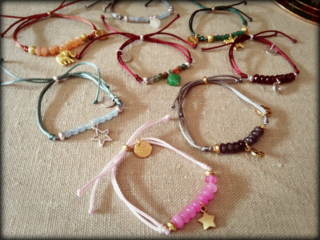 Pulseras de ágatas Pulseras de ágatas