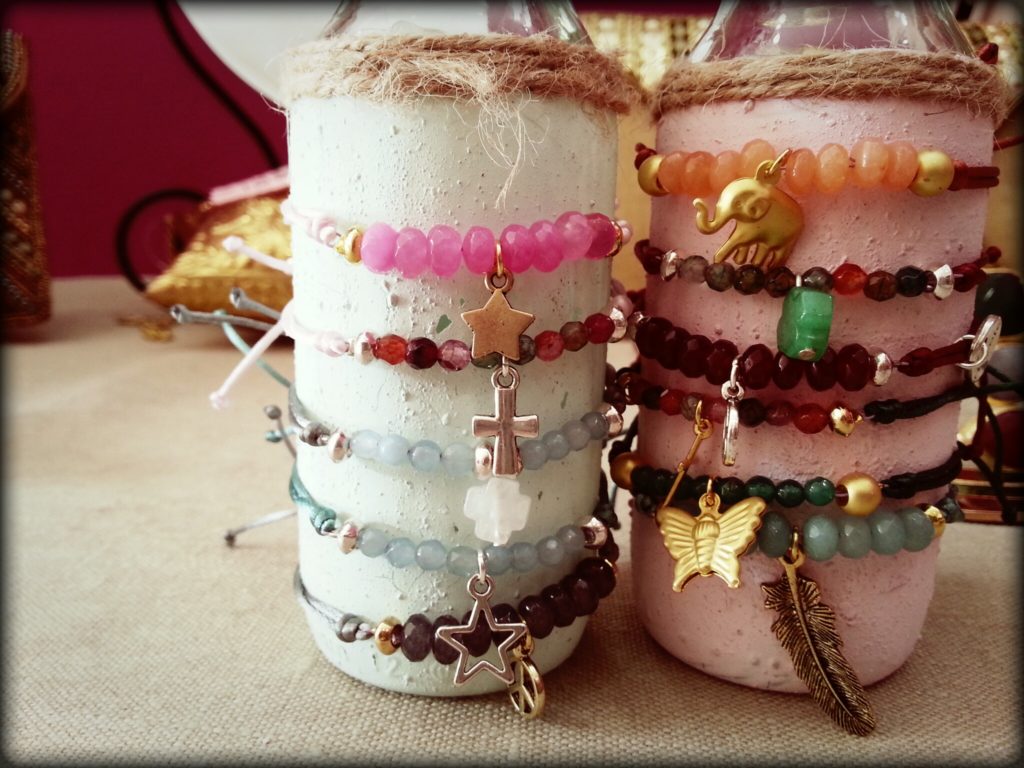Pulseras de ágatas Pulseras de ágatas