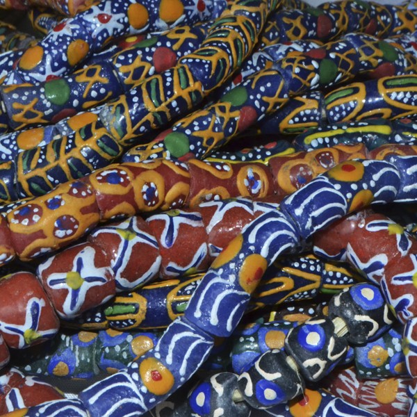 Cuentas Krobo variadas Cuentas Krobo variadas africanas